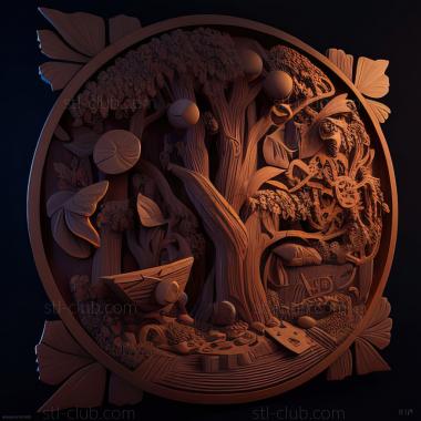 3D модель Игра Сказки святого Преосвященства Ксандерса (STL)